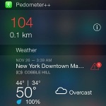 iPhone Notification Widgets