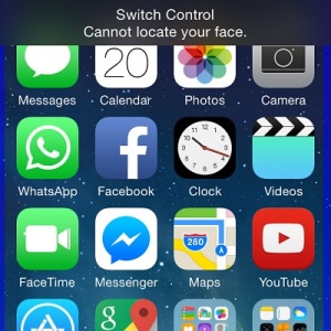 iphone switch control in use