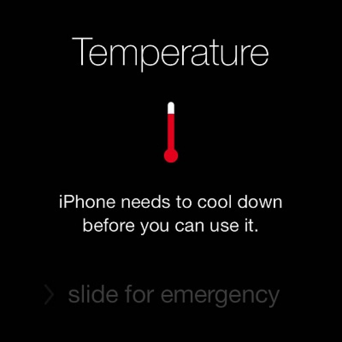 How To Handle Iphone Extreme Temperature Warnings