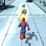 spider-man collecting vials