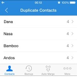 duplicate iphone contacts