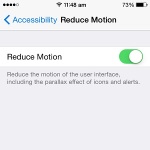 ios reduce motion setting