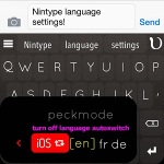 switching betwee nintype dictionaries