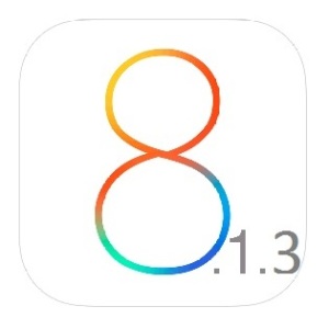 ios 8.1.3 logo