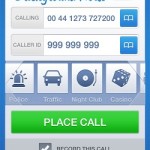 hoax call with background noise