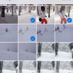 images selected for new ios album