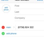 iphone new contact screen