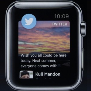twitter on apple watch