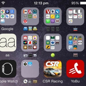 using emojis to name iOS folders