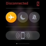 apple watch airplane mode glance view