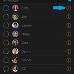 apple watch app friends settings