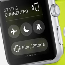 apple watch ping iphone button