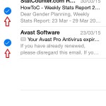 delete mails from trash
