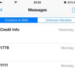 ios 8.3 filter unknown senders message feature