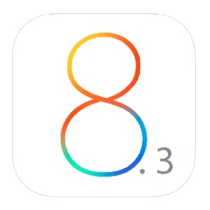 ios 8.3 logo