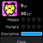 tamagotchi apple watch glance
