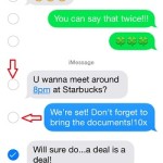 ticking messages to be erased