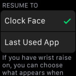 activate on wrist raise setting