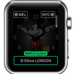 adding world clock complication to mickey mouse