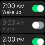 apple watch alarm app