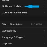 apple watch app general settings