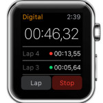 apple watch digital stopwatch