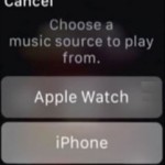 apple watch music source setting