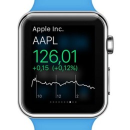 apple watch stocks glance