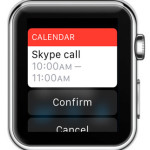 creating new calendar event on apple watch using Siri