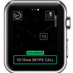 customizing calendar complications on watch face