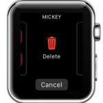 delete apple watch face