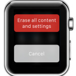 force resetting apple watch