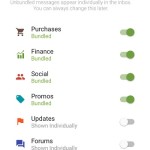 inbox bundle category setup