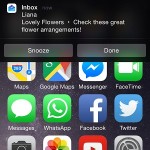 inbox iphone banner notification options