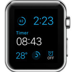 modular face with large timer complication