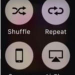 music app on apple watch