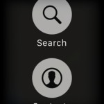 search maps on apple watch