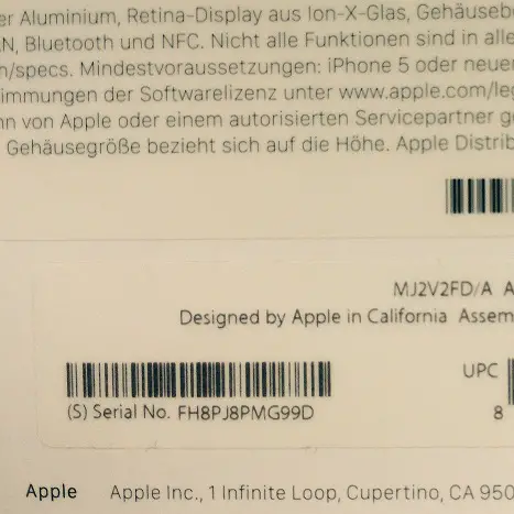 Decode case serial number Decode case serial number