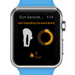 yoga 8 on Apple Watch