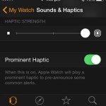 apple watch haptic settings on iphone