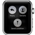 apple watch send location feature