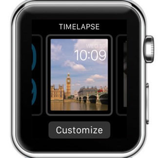 timelapse apple watch face