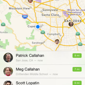 find my friends app demo