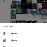 google photos home screen options