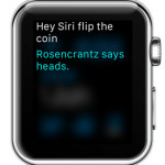 heads siri coin toss