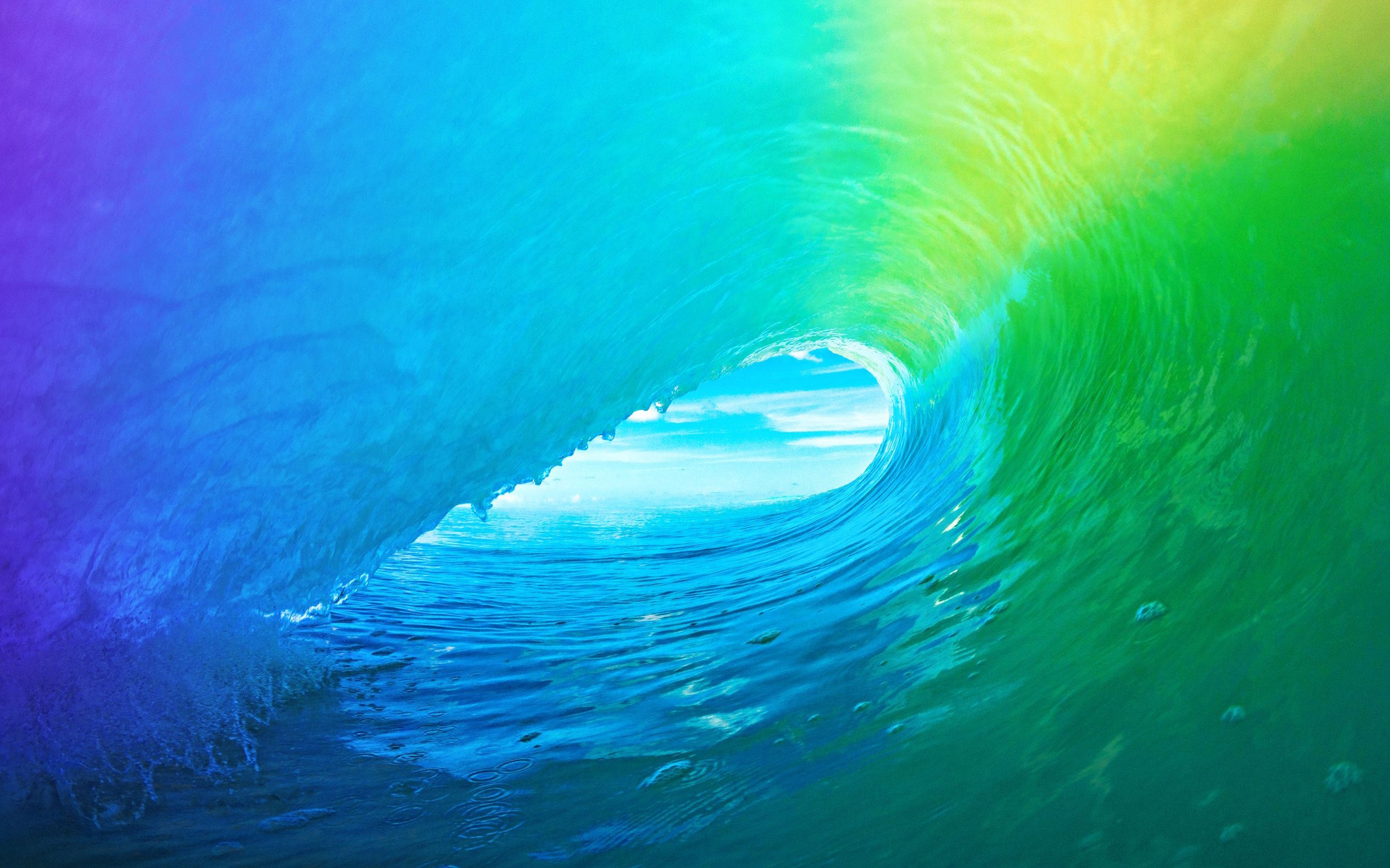 Download The Colored Wave Default IOS 9 Wallpaper IPhoneTricksorg