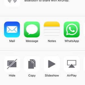 ios 9 hide photos option