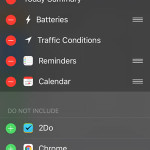 iphone batteries widget repositioned