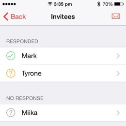 iphone calendar event invitees