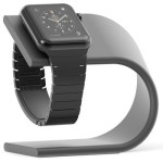 nomad apple watch space gray stand
